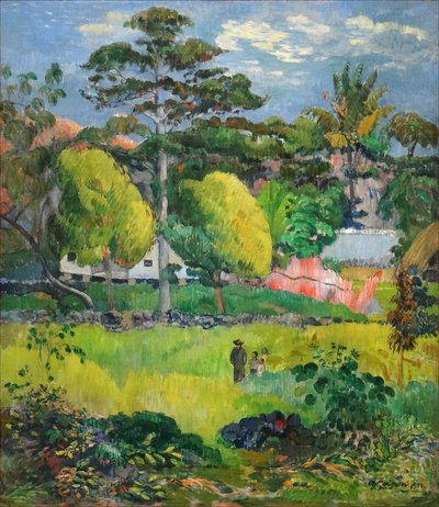 Landscape by Paul Gauguin